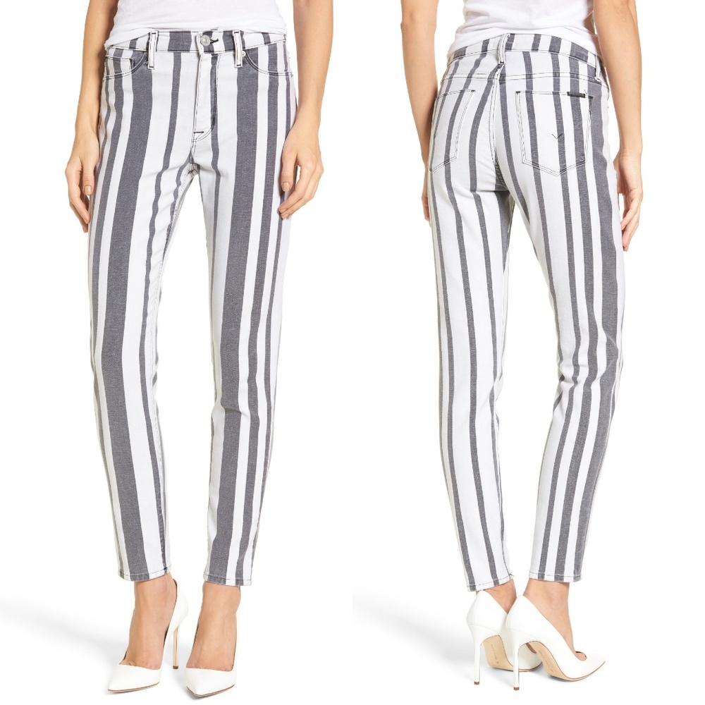 Hudson Barbara High Waist Skinny Ankle Jeans 28